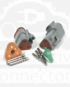 Deutsch DT Series 3 Pin Connector Kit