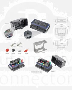 IONNIC FH302 Fuse and Relay Enclosure Kit 49 Position ATM Fuses & Relay