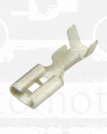 Quikcrimp Uninsulated Quick Connector Terminals 6.3 x 0.8mm Pack of 100