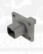 Deutsch DT04-2P-L012 DT Series Receptacle with Welded Flange