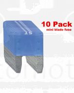 Ionnic MF15/10 ATM Mini Blade Fuse 15A - Blue (Pk of 10)