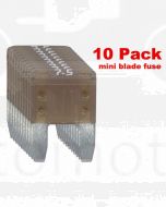 Ionnic MF7.5/10 ATM Mini Blade Fuse 7.5A - Brown (Pack of 10)